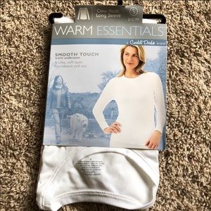 🙋🏻‍♀️Cuddl Duds long sleeved shirt. Size S. NWT.